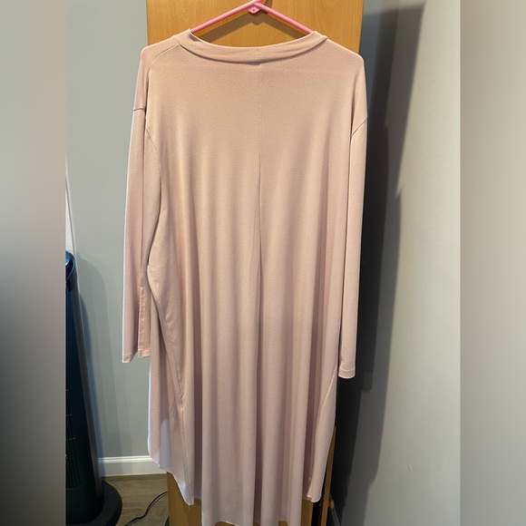 Nude keyhole high low ASOS top US 20 - Picture 4 of 4